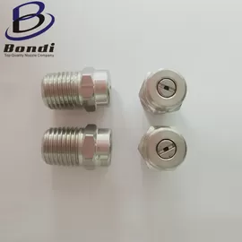 China 1/4''NPT Stainless Steel High pressure Flat Fan Nozzles For Cleaner supplier