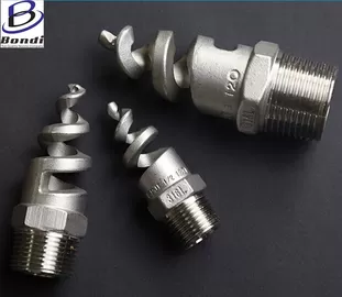 China 316SS Full Cone / Hollow Cone Spiral Nozzle , Spray Nozzle For Cooling Tower supplier
