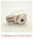AA Corner Stainless Steel Hollow Cone Spray Washing Nozzle