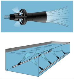 Venturi mixing nozzle,plastic fluid mixing nozzle