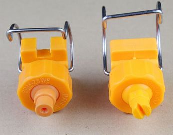 Plastic cleaning nozzle adjustable ball spray nozzle/Flat fan jet nozzle
