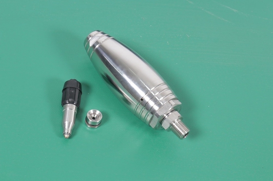 600bar Turbo Nozzle High Pressure Water Jet Cleaning Rotary Nozzle with Water Jetting Gun