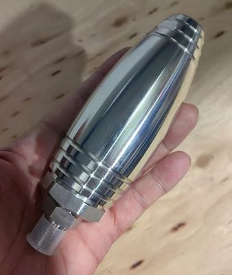 800bar 040capacity Turbo Nozzle High Pressure Water Jet Cleaning Rotary Nozzle