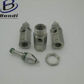 60Degree Fine Droplet industrial ultrasonic atomizing dry fog nozzle ultrasonic spray nozzle
