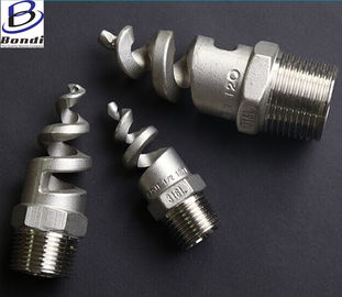 316SS Full Cone / Hollow Cone Spiral Nozzle , Spray Nozzle For Cooling Tower