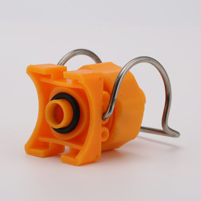 1-1/4'' PP Clamp Nozzle Eyelet Nozzles For Pre-treatment Washing,Flat Fan/ Full Cone Spray Pattern Jet Nozzle