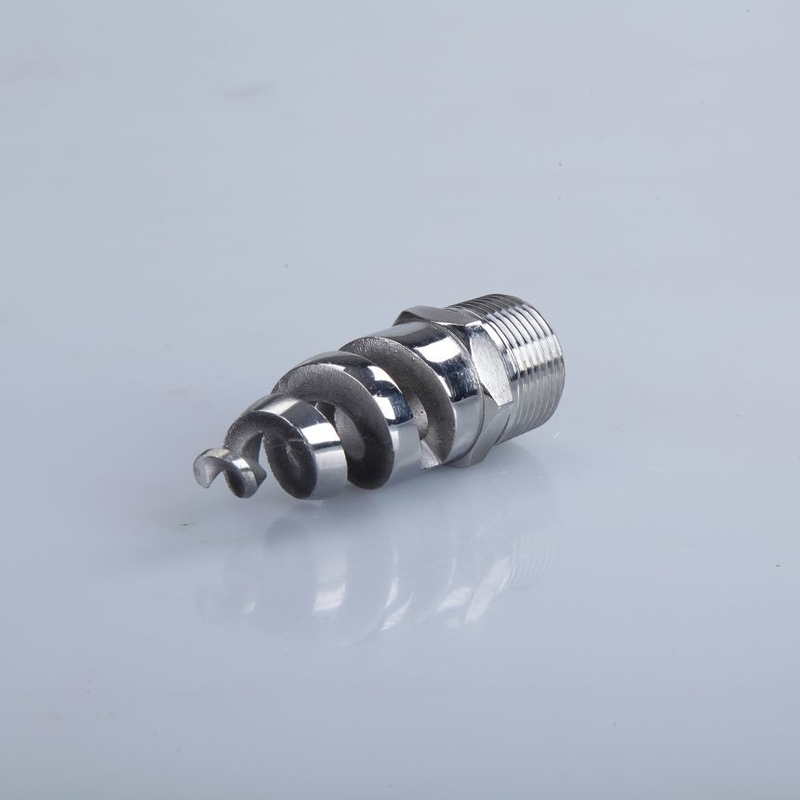 316SS Spiral Spray Nozzles for Airborne Dust Suppression,1/4'' Spiral Jet Nozzles