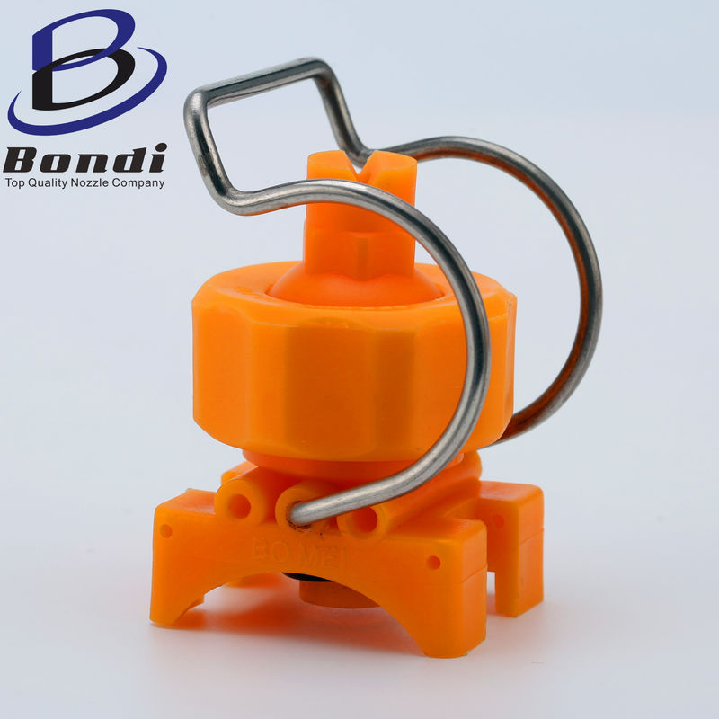 1-1/4'' PP Clamp Nozzle Eyelet Nozzles For Pre-treatment Washing,Flat Fan/ Full Cone Spray Pattern Jet Nozzle